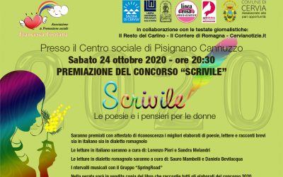 Scrivile – premiazioni 2020