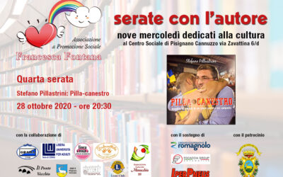 Serate con l’autore 2020 – Quarta serata