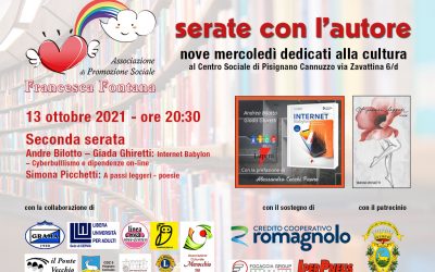 Serate con l’autore 2021 – seconda serata