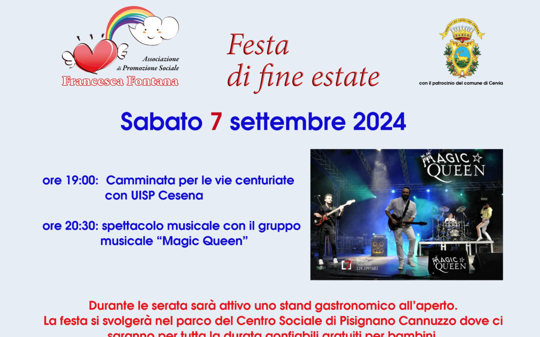 Festa di fine estate 2024 – Seconda serata